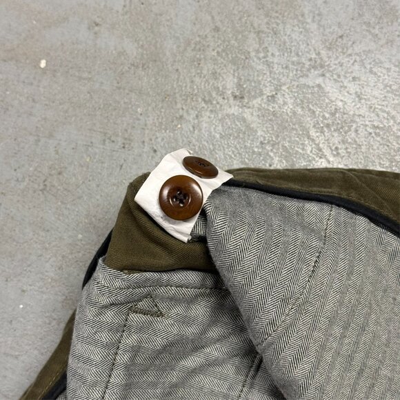 Wings+Horns Twill Pants Cotton Canvas Chinos Made in Canada Brown 36x30 - Picture 7 of 10